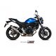 MIVV / ミヴOVAL スリップ オン チタン キャップ付き for SUZUKI SV 650 (2016) | S.045.L4C