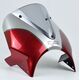 Pyramid Plastics / ピラミッドプラスチック Fly Screen | Pearl Nebula Red/Silver | Honda Monkey 125 2021> | 21250E