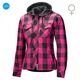 Held / ヘルド Lumberjack II Black-Pink Textile Jacket | 62010-63