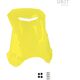Unitgarage / ユニットガレージ Universal Windshield for round headlight, Yellow | A_11410-Yellow