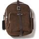 Unit Garage TANK PANNIER IN WAXED SUEDE, ColoradoBrown | U033-ColoradoBrown