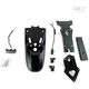 Unitgarage / ユニットガレージ Rear fender with license plate kit, Unpainted | 1651+1682-Unpainted