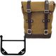 Unitgarage / ユニットガレージ Canvas side bag + Universal frame, Beige/Brown | U001+1006_Beige-Brown