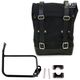 Unitgarage / ユニットガレージ Side Pannier Canvas + Subframe R 1200 GS, Black/Black | U001+1229-Black-Black