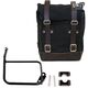 Unitgarage / ユニットガレージ Side Pannier Canvas + Subframe R 1200 GS, Black/Brown | U001+1229-Black-Brown