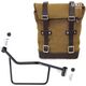 Unitgarage / ユニットガレージ Side Pannier Canvas + Right Subframe R 1200 R LC, Beige/Brown | U001+2101DX-Beige-Brown