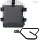 Unitgarage / ユニットガレージ Aluminum bag holder with adjustable front in Hypalon and Quick Release System + subframe, Silver | UG007+U000+2250SX-Silver