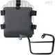 Unitgarage / ユニットガレージ Aluminum bag holder with adjustable front in Hypalon and Quick Release System + subframe, Silver | UG007+U000+2600SX-Silver