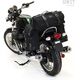 Unitgarage / ユニットガレージ Side Pannier Canvas + Right Subframe Guzzi V7, Black/Black | U001+2213DX-Black-Black