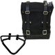 Unitgarage / ユニットガレージ Side Pannier Canvas + Right Subframe husqvarna 200 (2020 until now), Black/Black | U001+3003DX-Black-Black