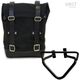 Unitgarage / ユニットガレージ Side Pannier Canvas + Left Subframe husqvarna 401 (2020 until now), Black/Black | U001+3003SX-Black-Black