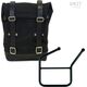Unitgarage / ユニットガレージ Side Pannier Canvas + Left Subframe HUSQVARNA, Black/Black | U001+3007SX-Black-Black