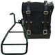 Unitgarage / ユニットガレージ Side Pannier Canvas + Right Subframe Sportster S 1250, Black/Black | U001+3320DX-Black-Black