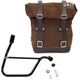 Unitgarage / ユニットガレージ Waxed Suede Side Pannier + Right Subframe Triumph Street 900 Series (2017 until now), ColoradoBrown | U002+1013DX-ColoradoBrown