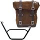 Unitgarage / ユニットガレージ Waxed Suede Side Pannier + Right subframe R1200 GS LC, ColoradoBrown | U002+1901DX-ColoradoBrown