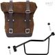 Unitgarage / ユニットガレージ Waxed Suede Side Pannier + Left Subframe R 1200 R LC, ColoradoBrown | U002+2101SX-ColoradoBrown