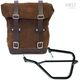 Unitgarage / ユニットガレージ Waxed Suede Side Pannier + Left Subframe Yamaha SX, ColoradoBrown | U002+2504SX-ColoradoBrown