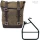 Unitgarage / ユニットガレージ Waxed Suede Side Pannier + Left Subframe Sportster S 1250, MossGrey | U002+3320SX-MossGrey