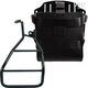 Unitgarage / ユニットガレージ Carrying system in aluminum with adjustable leather front, Quick Release System and frame Sportster S 1250, Black/Black | U085+U000+3320DX-Black-Black