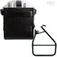 Unitgarage / ユニットガレージ Carrying system in aluminum with adjustable leather front, Quick Release System and frame Sportster S 1250, Black/Silver | U085+U000+3320SX-Black-Silver