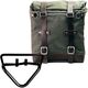 Unitgarage / ユニットガレージ Canvas Side Pannier Scram 22L-30L + Right Subframe husqvarna 401 (2020 until now), Green/Brown | U201+3004DX-Green-Brown