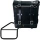 Unitgarage / ユニットガレージ Waxed suede side pannier Scram 22L-30L + Right Subframe Triumph Trident 660, JetBlack | U202+3500DX-JetBlack