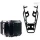 Unitgarage / ユニットガレージ Atlas 36L Aluminum Top Case + Rear luggage rack with passenger grip, Black | AL4_BL+2033-Black