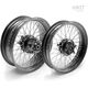 Unitgarage / ユニットガレージ Pair of spoked wheels Triumph T100 48M6 | 3123_tubeless