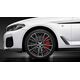 BMW Genuine 20 M Performance Light Metal Wheel Multi-Storage 732 M Bicolor (Jet Black, Glossy, Glossy Sprocked), Forged | 36116890913 / 36 11 6 890 913