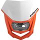 POLISPORT HALO HALOGEN HEADLIGHT APPROVED 12V/35/5W ORANGE | 8657400038