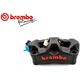 Brembo / ブレンボ STYLEMA 左ブレーキキャリパー 100MM ブラックWITH RED LOGO | 920D02092