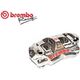 Brembo / ブレンボ ラジアル 右 ブレーキキャリパー モノブロック CNC P4 30/34 108MM WSBK | XB0B181