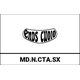 Ends Cuoio / エンズクオイオ バッグ Middle Dyna（ミドルダイナ） 左側 - ブラックレザー - オレンジステッチ | MD.N.CTA.SX