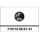 Hepco & Becker / ヘプコ&ベッカー Fixing lock for Hepco & Becker / ヘプコ&ベッカー top cases - black | 710112 00 01-31