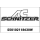 AC Schnitzer / ACシュニッツァー Winglets (set) white BMW S 1000 R from 2021 | S50102118630W