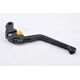 Rd Moto Adjustable Clutch Lever - Standard Black/Red | RDLCL-Y688Y-K-R