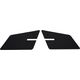 LighTech / ライテック Side Tank Protection Sticker Stickers Kit - Black Matt 210x114 Mm | STK114