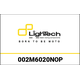 LighTech / ライテック Button Head Ergal Cl 002 M6 L. 20 Head Ø14 Ergal (7075 T6), Color: Matt Black | 002M6020NOP