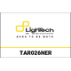 LighTech / ライテック License plate support with retroreflector and indicators brackets included (For Canada-USA-Portugal), Color: Black | TAR026NER