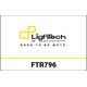 LighTech / ライテック Heel Guard - Brake Side- White Logo | FTR796