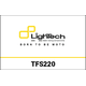 LighTech / ライテック Fuel Tank Cap with Spin Locking (B&W Finish) | TFS220