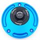 LighTech / ライテック Fuel Tank Cap With Rapid Locking, Color: Black-Cobalt | TR26N/C