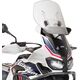 GIVI / ジビ Airflow Sliding Windscreen for Honda Africa Twin CRF1000L, HxW max 63,5x35 cm, 12 cm sliding, fits oe headlight fairing | AF1144