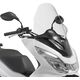 GIVI / ジビ Windscreen D1136ST for Honda PCX 125-150 14-17, color clear, dim. HxW 63 x 43,5 cm, fits oe headlight fairing | D1136ST