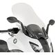 GIVI / ジビ Windscreen for BMW C 650 Sport color clear, dim. HxW 71x53 cm, fits oe headlight fairing | D5121ST