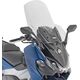 GIVI / ジビ Screen for SYM Maxsym TL 500 20-, color clear, dim. HxW 73 x 71,5 cm, +15,5cm higher than oe, fits oe headlight fairing | D7060ST