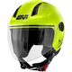 GIVI / ジビ Jet helmet 11.7 SOLID COLOR Lime, Size 60/XL | H117BG12760