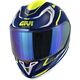 GIVI / ジビ Full face helmet 50.8 MACH1 White/Yellow, Size 56/S | H508FMHLY56