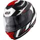 GIVI / ジビ Flip-up helmet X.21 EVO NUMBER Black|White/Red, Size 61/XL | HX21RNBBR61