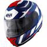 GIVI / ジビ Flip-up helmet X.21 EVO NUMBER White/Red, Size 63/XXL | HX21RNBLR63